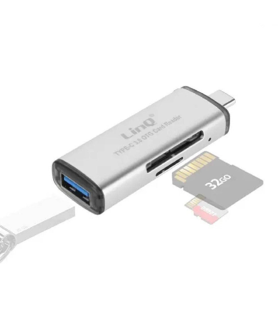 Lettore Schede Sd/micro-sd Connettore Type-c Funzione Otg Con Usb Femmina Tpc516         