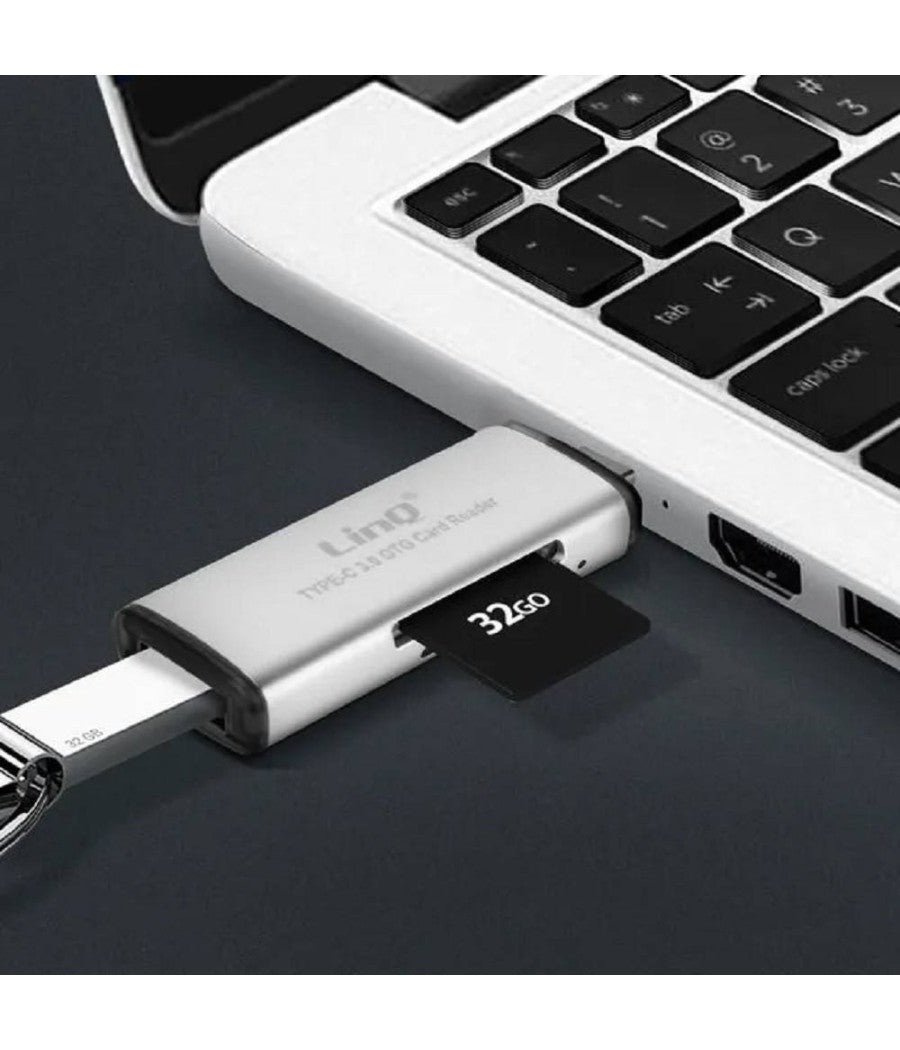 Lettore Schede Sd/micro-sd Connettore Type-c Funzione Otg Con Usb Femmina Tpc516         