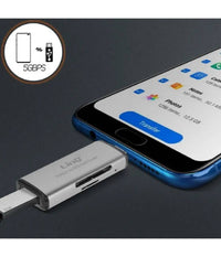 Lettore Schede Sd/micro-sd Connettore Type-c Funzione Otg Con Usb Femmina Tpc516         