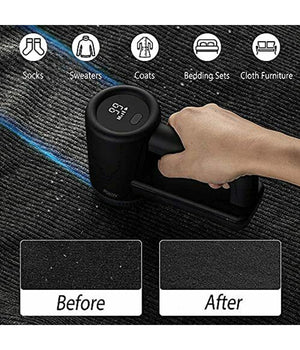 Levapelucchi Elettrico Ricaricabile Rimuovi Leva Tira Pelucchi Lame In Acciaio         