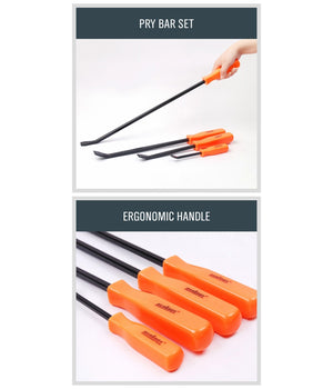 Leve Set 4 Pezzi Utensili Officina Meccanico Gommista Carrozzeria Carrozziere         