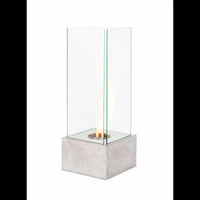 Levels - Biocamino da terra (25cm X 25cm H. 65cm) – Grigio - Design twist