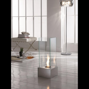 Levels - Biocamino da terra (25cm X 25cm H. 65cm) – Grigio - Design twist