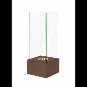 Levels - Biocamino da terra (25cm X 25cm H. 65cm) – Ruggine - Design twist