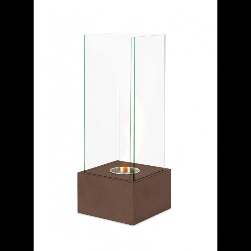 Levels - Biocamino da terra (25cm X 25cm H. 65cm) – Ruggine - Design twist