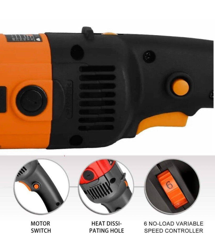 Levigatrice A Rullo Spazzolatura Satinatura Metalli Smerigliatrice 1900w Mod 120         