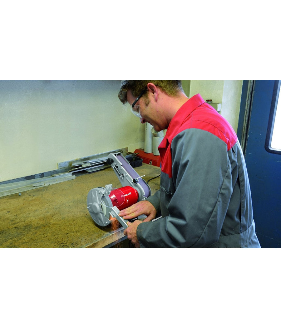 Levigatrice Combinata Da Banco Con Mola E Nastro Abrasivo Einhell Th-us 240         