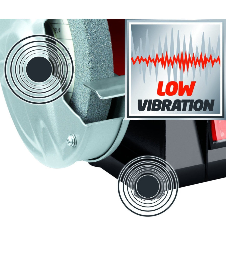 Levigatrice Combinata Da Banco Con Mola E Nastro Abrasivo Einhell Th-us 240         