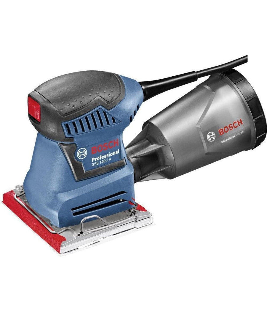 Levigatrice Orbitale Palmare Bosch Gss 140 A Professionale 180 Watt Microfiltro         