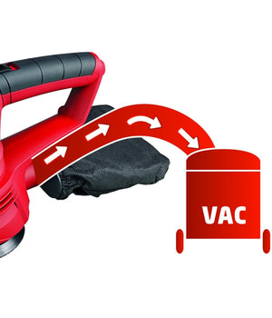 Levigatrice Roto Orbitale Einhell Tc-rs 38e Scartavetratrice Con Raccoglipolvere         