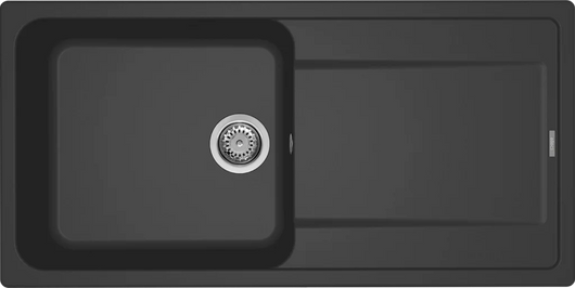 LAV. LIFE 480 100x50 1 vasca + gocciolatoio ANTRACITE 59