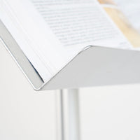 Leggio in metallo con portalibro A3