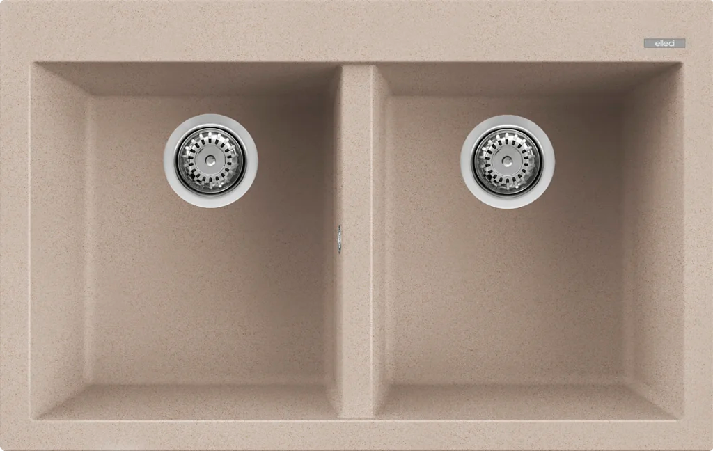 Lavello QUADRA 350 79x50 2 vasche AVENA 51