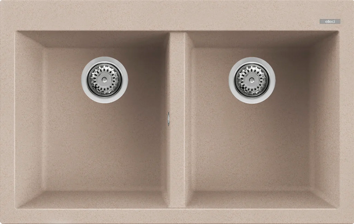 Lavello QUADRA 350 79x50 2 vasche AVENA 51