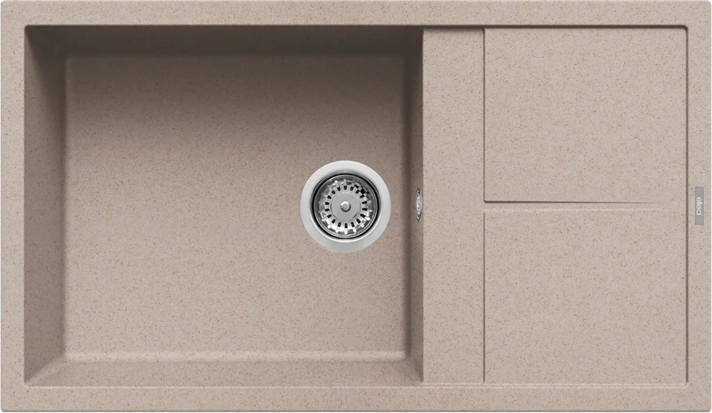 Lavello UNICO 410 86X50 1 vasca + gocciolatoio AVENA 51