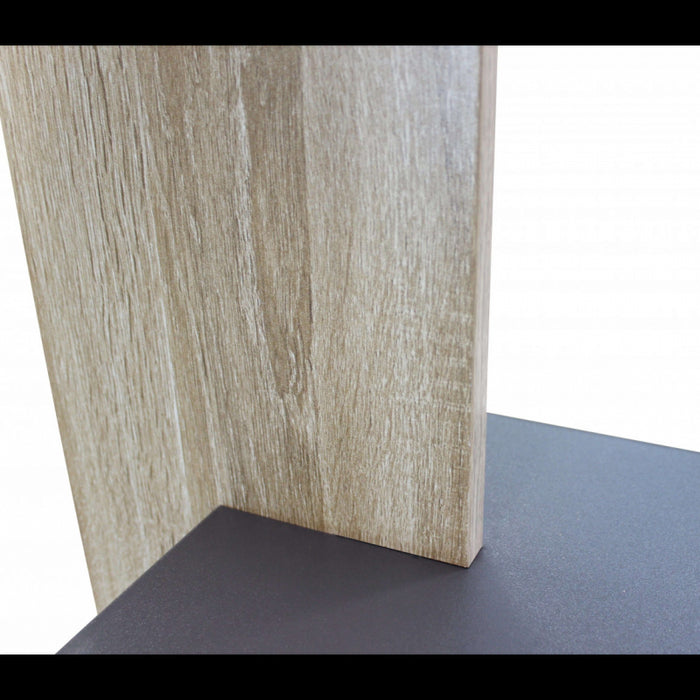 LIBRERIA ALISHA GRIGIA E NATURALE