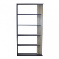 LIBRERIA ALISHA GRIGIA E NATURALE