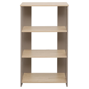 Libreria Baez 60x30x107 5 Cm Naturale E Tortora