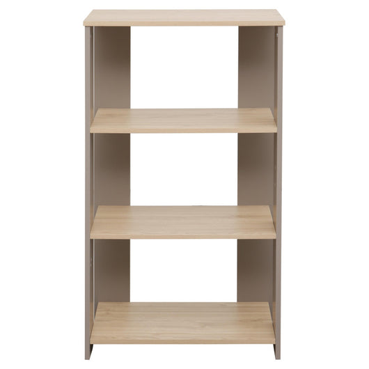 Libreria Baez 60x30x107 5 Cm Naturale E Tortora
