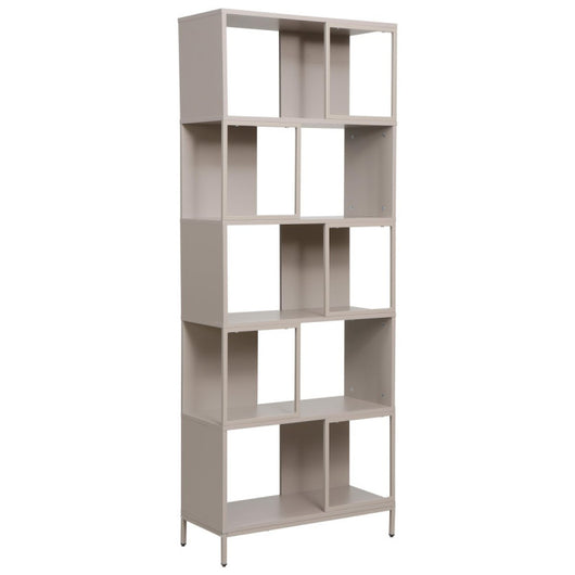 Libreria Conrad 70x30x180cm Colore Tortora