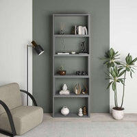 Libreria estensibile angolare Wish 72x22x200h colore grigio retro