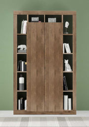 Colonna libreria, dispensa a 2 ante Mercure, ZLCLIBRIM05