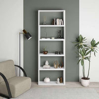 Libreria Wish estensibile angolare bianca 200h