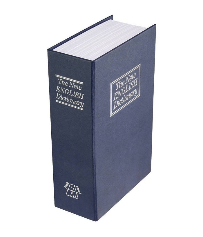 Libro Cassaforte Salvadanaio Segreto Soldi Gioielli 265 X 200 X 65 Mm         