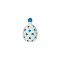 Lido - Bottiglia in ceramica a Pois Azzurre Zafferano