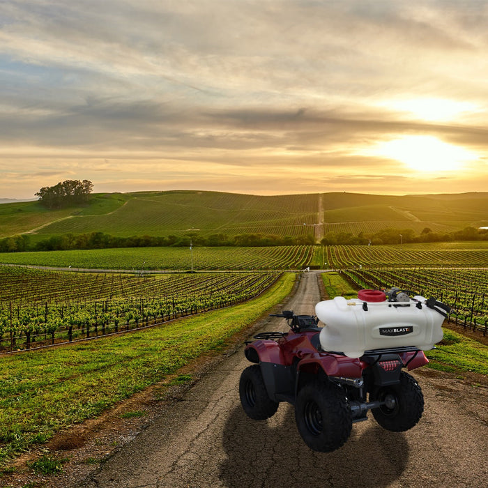 Polverizzatore Per Moto Quad ATV 60L con Asta 6 Ugelli e Lancia a Mano 12Bar 12V