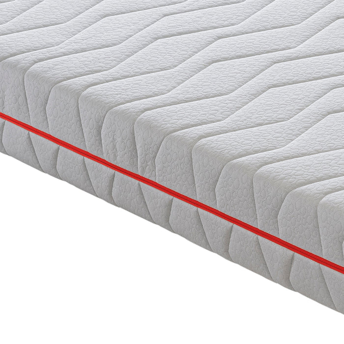 Materasso Singolo 80x190 BlueLatex Sostenitivo Ortopedico - Sistema di Alleviamento punti di pressione - Sfoderabile - Rigidità H4