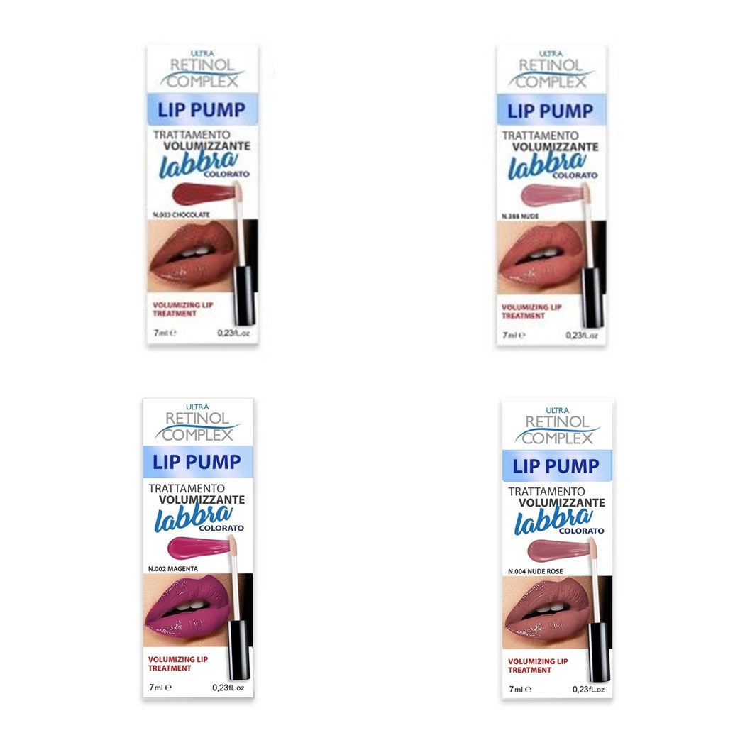 Trade Shop - Lip Plump Retinol Complex Trattamento Volumizzante Labbra Colorato Lucidalabbra -