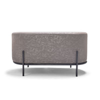 LIPSIA LETHERETTE - Pouf ovale in letherette