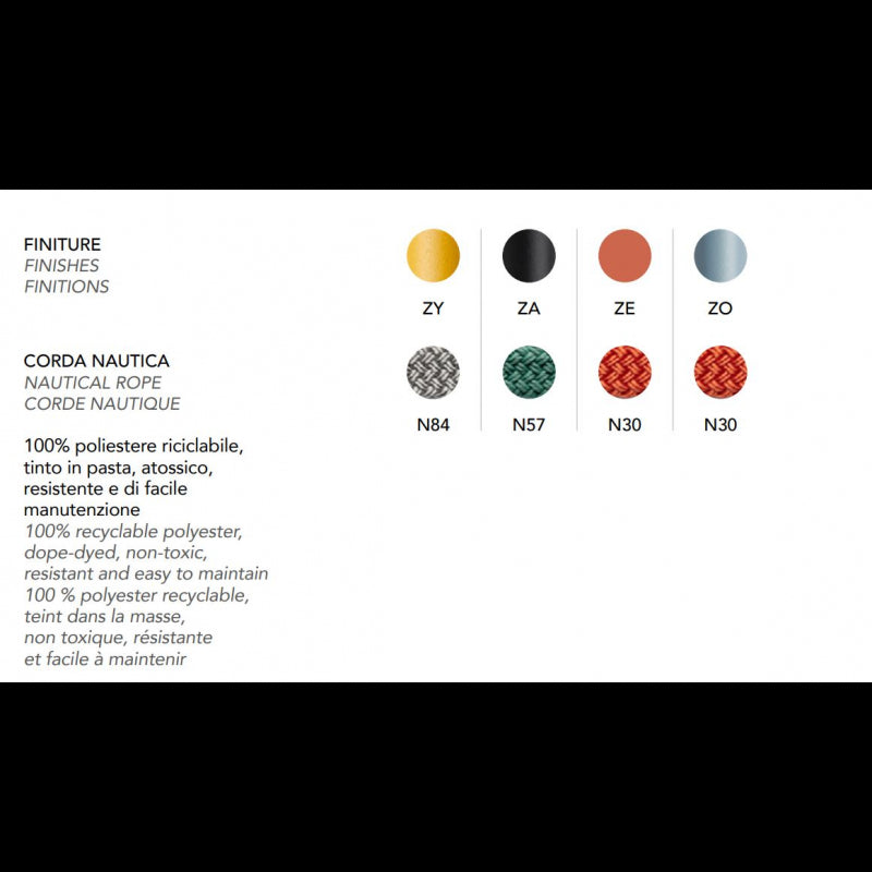 LISA SWING SEDUTA SOSPESA CON STRUTTURA AUTOPORTANTE SCAB DESIGN MADE IN ITALY