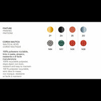 LISA SWING SEDUTA SOSPESA CON STRUTTURA AUTOPORTANTE SCAB DESIGN MADE IN ITALY