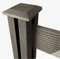 Listoni WPC PRIME L196xH183cm per recinzione colore Rovere listone 105x1805mm spessore 20mm