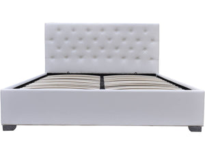 Letto matrimoniale con contenitore TINO 180x200 cm colore Bianco