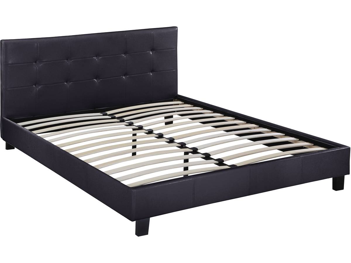 Letto Julia 160x200 colore Nero