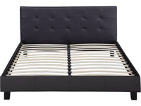Letto Julia 160x200 colore Nero