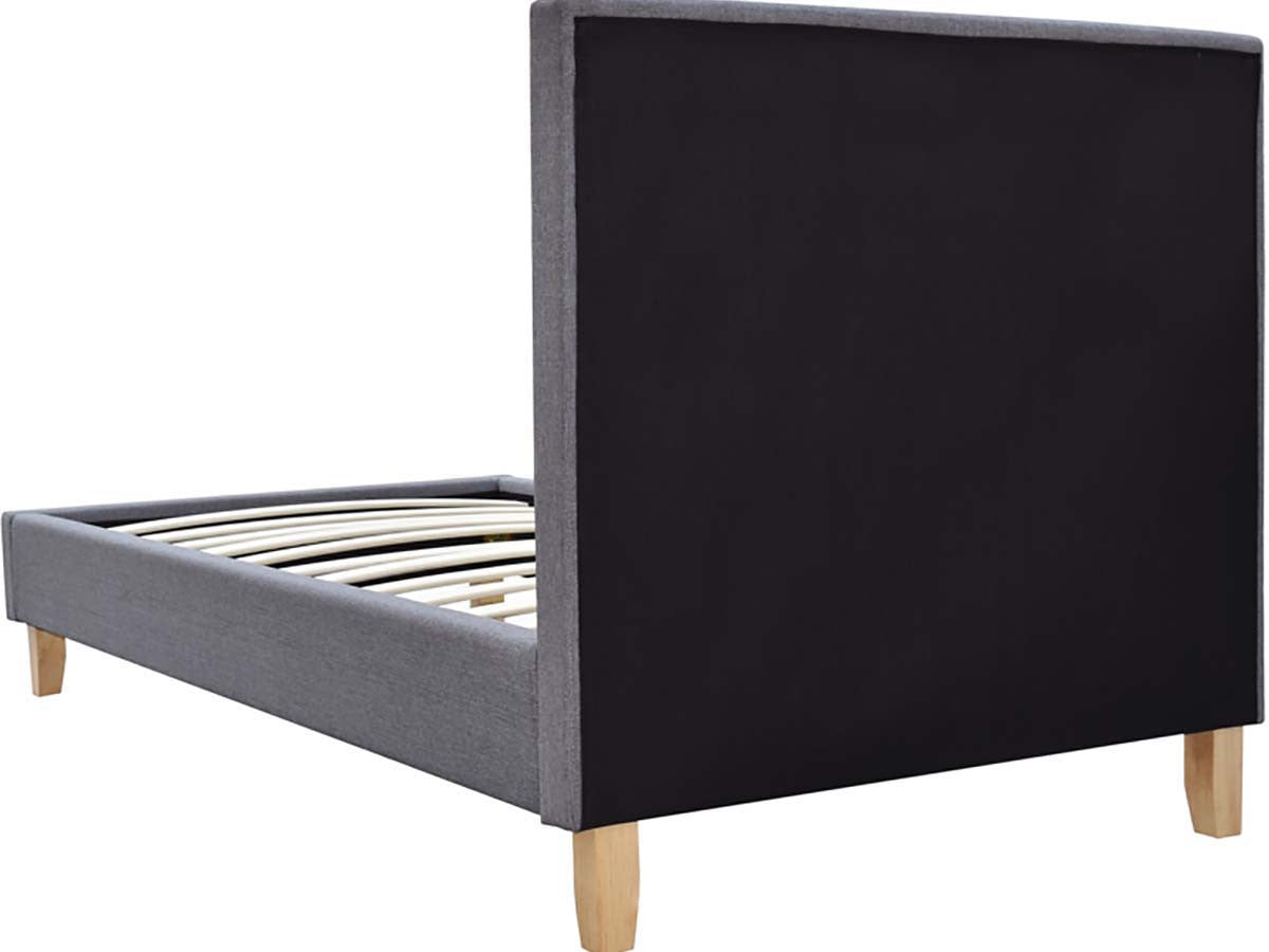 Letto "Elise" - 90 x 190 cm -Grigio chiaro