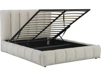 Letto "Annie" con cassettone 180 x 200 cm - Beige