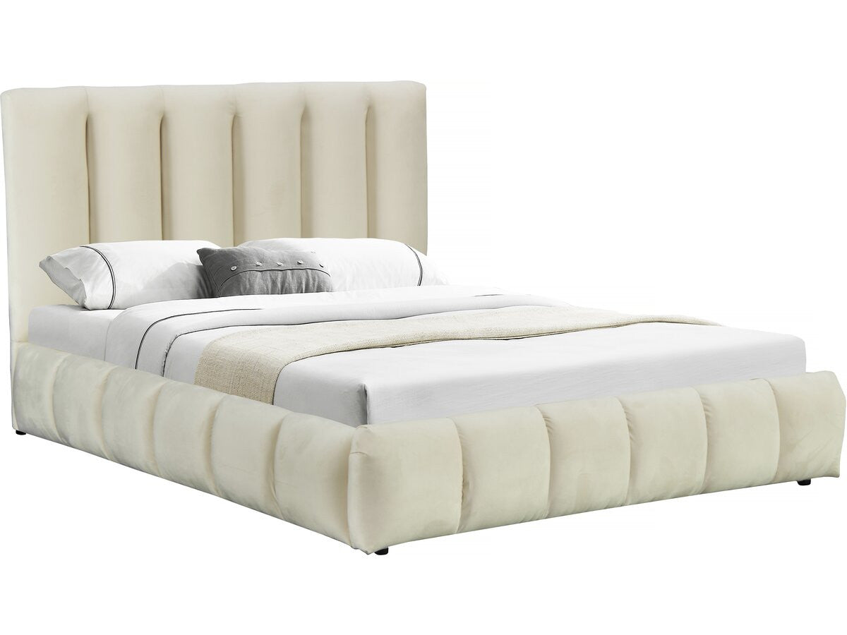 Letto "Annie" con cassettone 180 x 200 cm - Beige