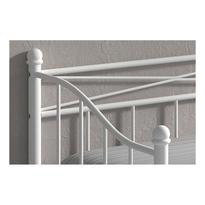 Letto divano bianco SOBLA 90x200 - Stile contemporaneo