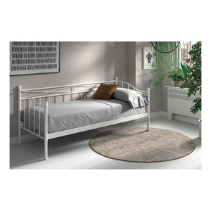 Letto divano bianco SOBLA 90x200 - Stile contemporaneo