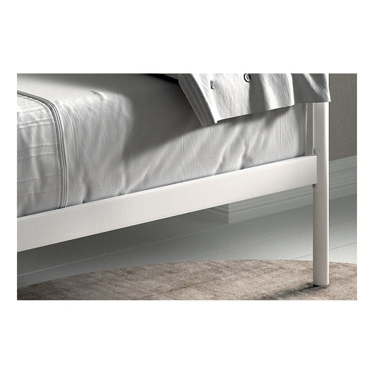 Letto divano bianco SOBLA 90x200 - Stile contemporaneo