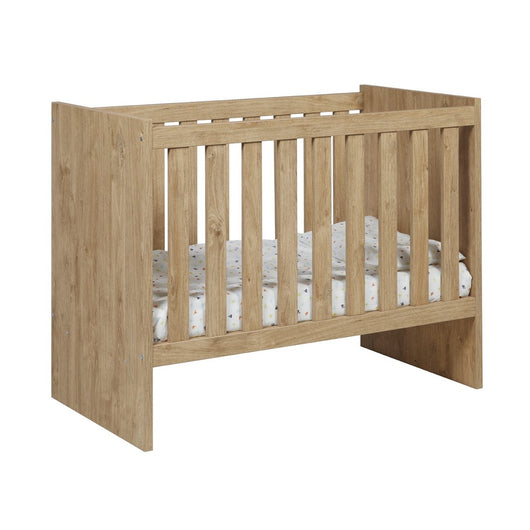 Lettino per bambini robusto 60x120 trasformabile in letto per bambini 90x200 colore quercia dorata collezione TIMMY.