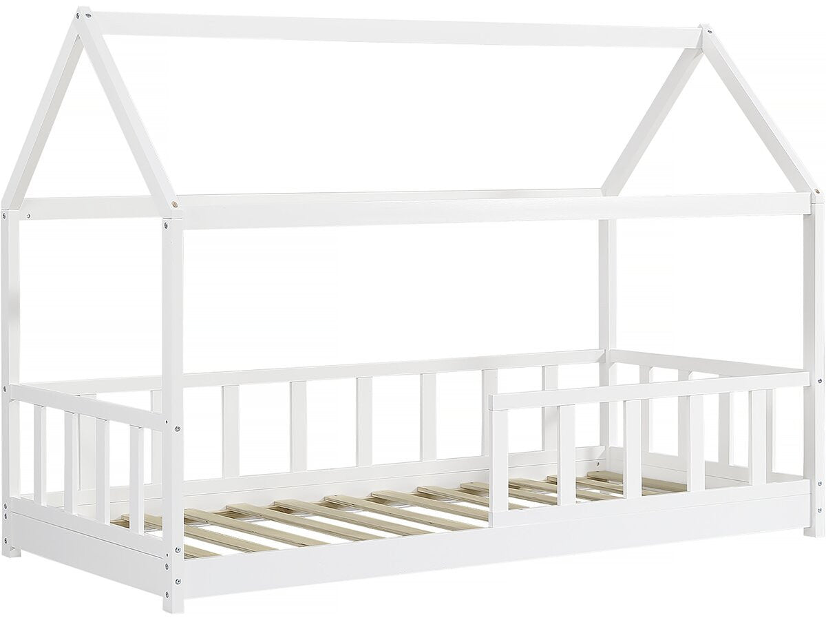 Letto a soppalco per bambini "Mila" - 90 x 190 cm - Bianco