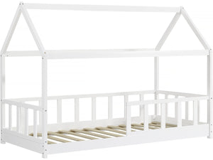 Letto a soppalco per bambini "Mila" - 90 x 190 cm - Bianco