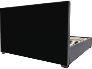 Letto matrimoniale con contenitore "TINO" - 180 x 200 cm - Grigio