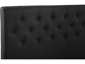 Letto "Emmy" - 140 x 190 cm - Grigio